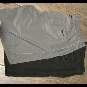 Nike golf shorts. 2 pairs.Perfect .